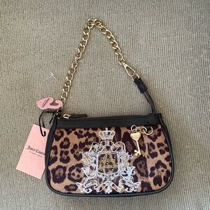 Juicy Couture Juicy For All Wristlet Leopard Cheetah Print